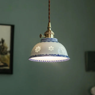 Celako™ Ceramora Pendant Light | Ceramic Vintage Bedroom Lighting