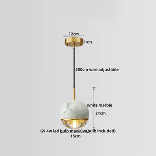 Celako™ Marmor Pendant Light | Marble Dining Room Lighting