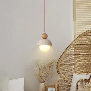 Celako™ Tiverni Pendant Light | Yellow Travertine Modern Style