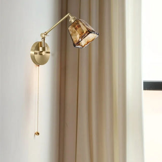 Celako™ Veroku Wall Light | Glass Japan Style