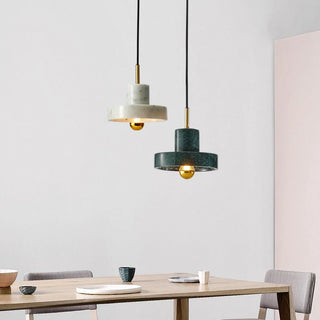 Celako™ Lythos Pendant Light | Marble Copper Dining Room Lighting