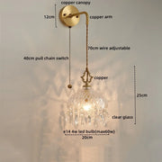 Pull chain switch