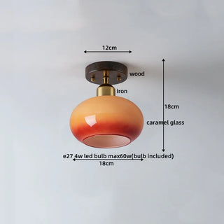 Celako™ Vitradia Ceiling Light | Glass Modern Living Room Lighting