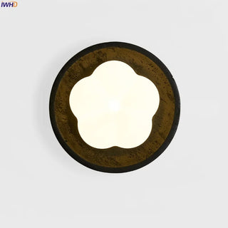 Celako™ Petrona Wall Light | Black Travertine Bedroom Lighting