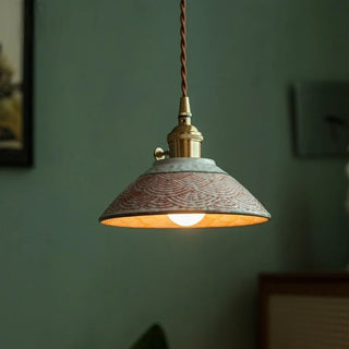 Celako™ Maiolisse Pendant Light | Ceramic American Vintage Living Room Lighting