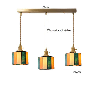 Celako™ Korae Pendant Light | Glass Dining Room Lighting