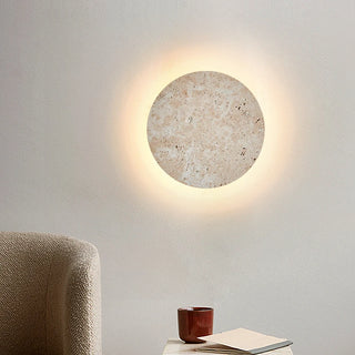 Celako™ Talvera Wall Light | Travertine Hallway Lighting