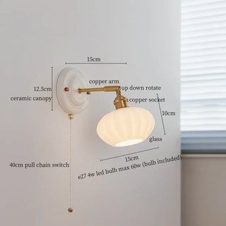 Celako™ Auriopa Wall Light | Copper Nordic Style