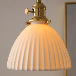 Celako™ Porcelis Pendant Light | White Ceramic Kitchen Island Lighting