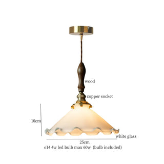 Celako™ Auricone Pendant Light | Glass Vintage Bedroom Lighting