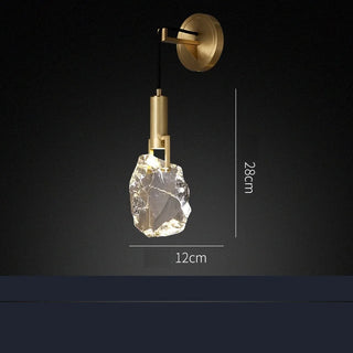 Celako™ Crisara Wall Light | Crystal Bedside Lighting