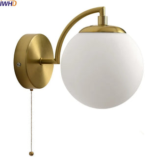 Celako™ Mistra Wall Light | Glass Bedroom Lighting