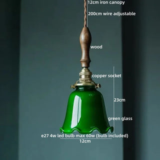 Celako™ Vetrova Pendant Light | Glass Bedroom Lighting