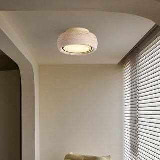 Celako™ Sabbiano Ceiling Light | Yellow Travertine Kitchen Island Lighting