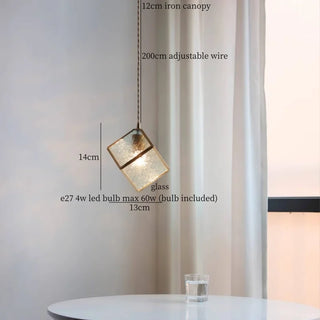 Celako™ Vitralia Pendant Light | Glass Kitchen Island Lighting