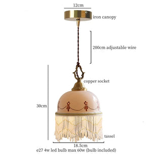 Celako™ Terraluce Pendant Light | Ceramic Kitchen Island Lighting