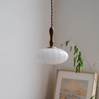 Celako™ Vitralith Pendant Light | Glass Japan Wabi Sabi Bedroom Lighting