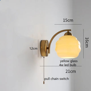 Celako™ Sphera Wall Light | Glass Bedroom Lighting