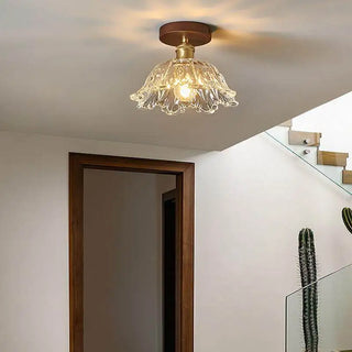 Celako™ Glissia Ceiling Light | Clear Glass Vintage Lighting