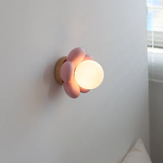 Celako™ Fioral Wall Light | Glass Bedroom Lighting