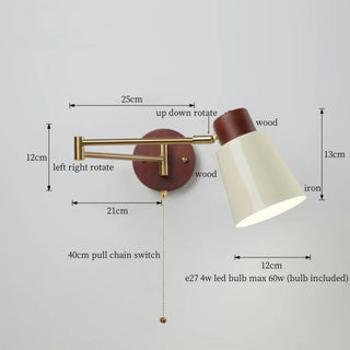 Celako™ Ferumi Wall Light | Iron Vintage Living Room Lighting