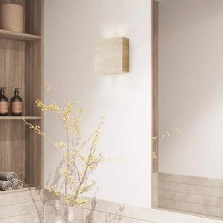 Celako™ Travano Wall Light | Yellow Travertine Vintage