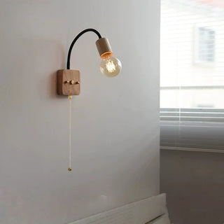 Celako™ Quercia Wall Light | Wood Nordic Minimalism Bedroom Lighting