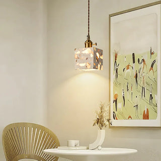 Celako™ Pietro Pendant Light | Terrazzo Dining Room Lighting