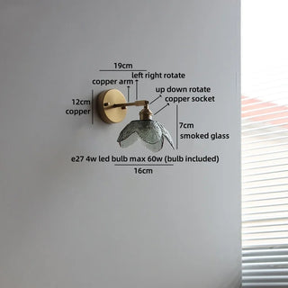 Celako™ Fioren Wall Light | Glass Living Room Lighting