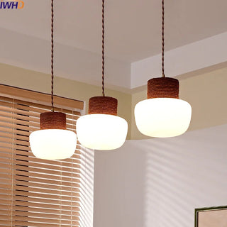 Celako™ Hemora Pendant Light | Glass Bedroom Lighting