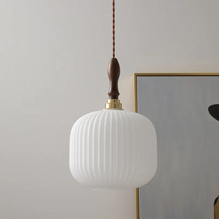 Celako™ Copelle Pendant Light | Glass Stone Bedroom Lighting