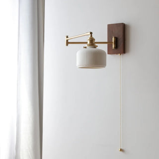 Celako™ Rotare Wall Light | Copper Bedside Lighting