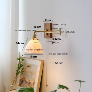 Celako™ Corala Wall Light | Copper Entryway Lighting