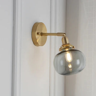 Celako™ Sperla Wall Light | Glass Stone Bedroom Lighting