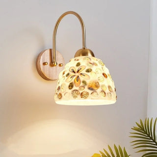 Celako™ Sequoia Wall Light | Ash Wood Bedside Lighting