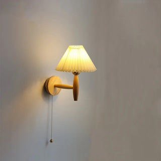 Celako™ Parasol Wall Light | Wood Living Room Lighting