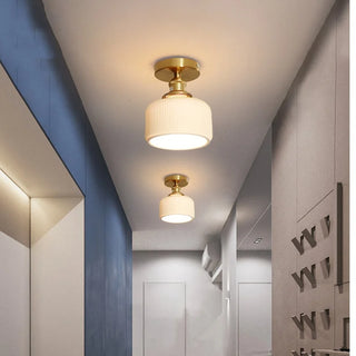 Celako™ Kumori Ceiling Light | Ceramic Hallway Lighting