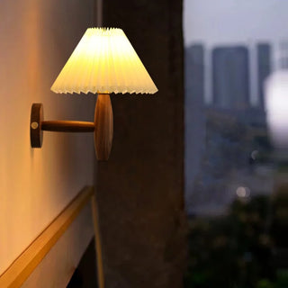 Celako™ Ivoura Wall Light | PVC Wood Living Room Lighting