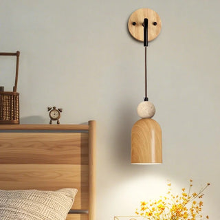 Celako™ Ishara Wall Light | Stone Iron Japan Style Living Room Lighting