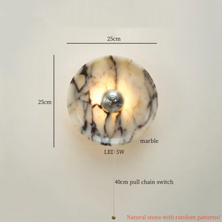 Celako™ Circara Wall Light | Marble Modern Bedroom Lighting