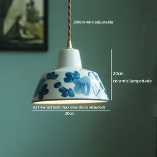 Celako™ Hakudo Pendant Light | Ceramic Dining Room Lighting