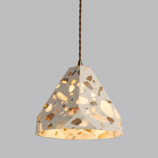 Celako™ Serazo Pendant Light | Terrazzo Bedroom Lighting