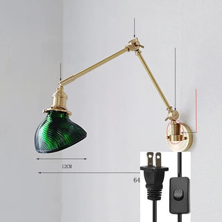 Celako™ Arcoro Wall Light | Copper Ceramic Bedroom Lighting