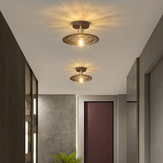 Celako™ Auriel Ceiling Light | Glass Dining Room Lighting