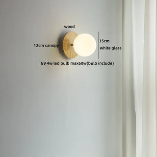 Celako™ Coulis Wall Light | Glass Hallway Lighting