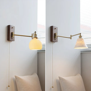 Celako™ Lustro Wall Light | Copper Bedside Lighting