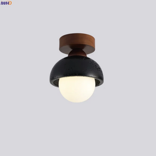 Celako™ Travento Ceiling Light | Black Travertine Kitchen Island Lighting