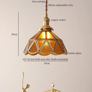 Celako™ Capizia Pendant Light | Glass And Shell Kitchen Island Lighting
