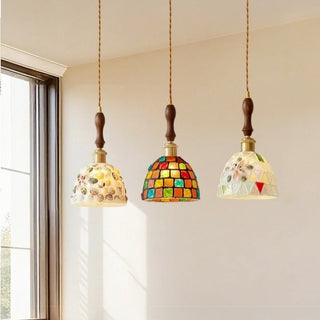 Celako™ Nacrina Pendant Light | Resin And Shell Kitchen Island Lighting