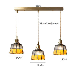 Celako™ Korae Pendant Light | Glass Dining Room Lighting